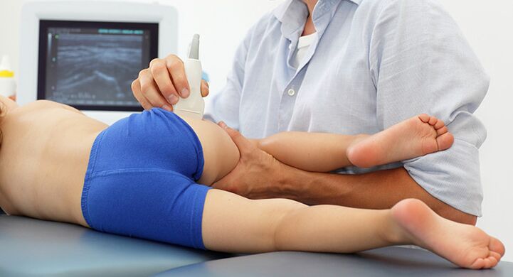 O ultrassom pode ajudar a identificar algumas doenças com dor na articulação do quadril. 