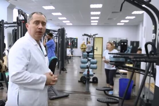 Aulas na academia com osteocondrose cervical