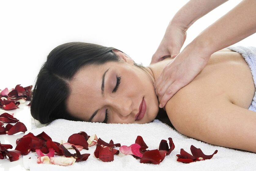 massagem no pescoço para osteocondrose cervical