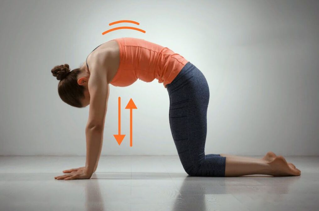 exercício de pescoço para osteocondrose